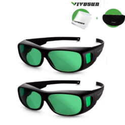 VivosUN 2-Pack Indoor Hidroponics LED Grow Room Glasses com Caixa de Óculos