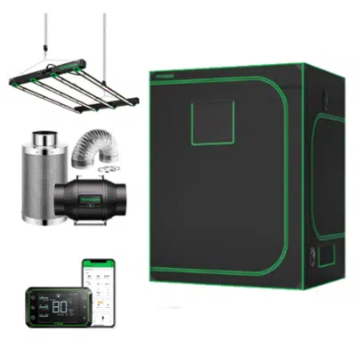 Kit inteligente Grow hub integrado Led Cabine 150x150x200 Vivosun