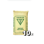 10 unidade Substrato Carolina Soil 50%Perlita 50% turfa