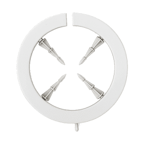 Anel Cinza de Irrigação 12 cm – Para Vasos e Hidroponia