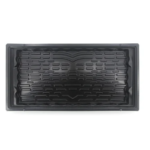 Bandeja Desague Plástico Preto Para Incubadora Floraflex 57x28x6cm