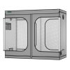 Cabine de Cultivo Cinza 240x120x200cm