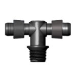 Conector Te Para Flexnet Anel Azul 1 2 Rosca Macho - Netafim