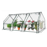 ESTUFA PORTATIL GREENHOUSE COM LONA TRANSLUCIDA 240X90X90CM|||||||ESTUFA PORTATIL GREENHOUSE COM LONA TRANSLUCIDA 240X90X90CM