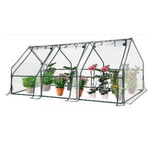 ESTUFA PORTATIL GREENHOUSE COM LONA TRANSLUCIDA 240X90X90CM|||||||ESTUFA PORTATIL GREENHOUSE COM LONA TRANSLUCIDA 240X90X90CM