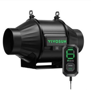 Exaustor Inteligente Vivosun 100mm Com Controle E12