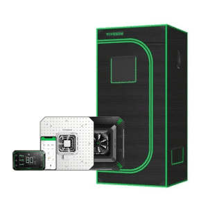 Kit Aerolight 150W LM301 E GrowHub Com Cabine 80x80x160cm