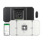 Painel de Led Vivosun Aerolight 200W CHIP 2835 Com APP Growhub E25