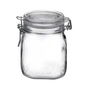 Pote de vidro hermético 750ml