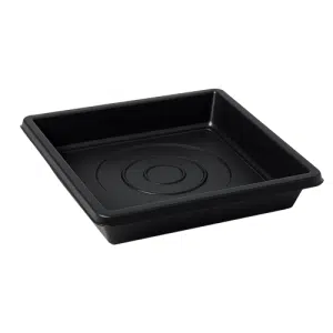 Prato Plastico Quadrado Para Vasos de 7L
