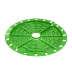 Tampa Para Vasos Redondos de Gotejamento FloraFlex