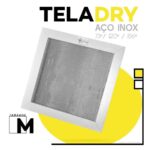 Tela Dry Aço Inox 120 micras