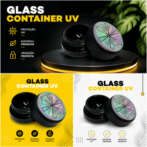 glass container 6star 7ml