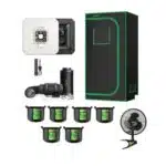 Kit Cultivo 120x60x150 Com 2 Painel 150W Chip LM301 e Exaustor 150W ACINFINITY|Vivosun Aerolight 150W Led Com Ventilador Integrado Bivolt compatível com GrowHub Chip Samsung LM301B Grow da Maria||