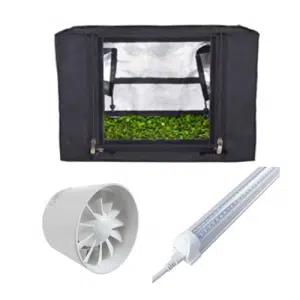 Cabine para clones e mudas com LED 18W