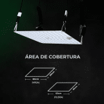 Kit 02 Led 65w Cultivo Quantum Board Samsung Lm283b
