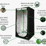 Kit Cultivo 120x120x200 master plants