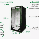 Kit Cultivo 120x120x200 Led Quantum Board 480w master plants