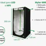 Kit Cultivo 120x120x200 Led Quantum Board 480w master plants