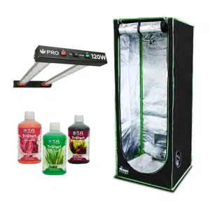 Kit Cultivo Led 120w Lm301h + Tenda 80x80x180 + Fert Tripart