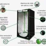 Kit Cultivo Led 240w Lm301h Estufa100x100 Fert Tripar