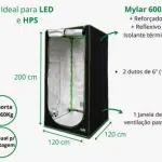 Kit Cultivo Led 480w Lm301h + Estufa 120x120
