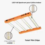 Kit Cultivo Led Qb 240w Lm283b