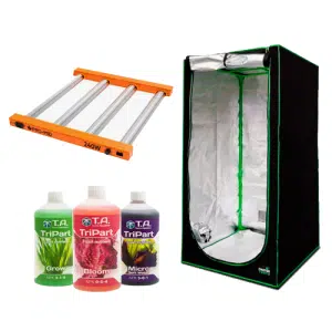 Kit Cultivo Led Qb 240w Lm283b+ Tenda 100x100 + Fert Tripart