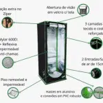 Kit Cultivo Quantum Board 35w Lm283b Estufa 40x40