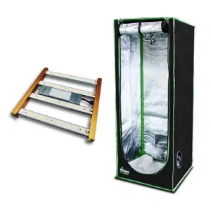 Kit De Cultivo 80x80x180 Quantum board 120w Lm283b