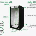 Kit De Cultivo Led Qb 480w Lm301h Estufa 120x120
