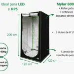 Kit De Cultivo Led Qb 480w Lm301h Estufa 120x120