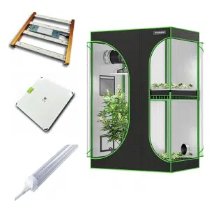 Kit indoor para cultivo perpetuo 120x90x180 Com Led