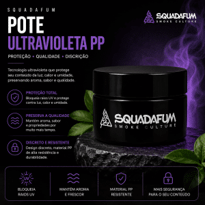 Pote Ultravioleta PP Squadafum