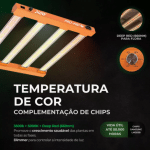 painel 240w de led master