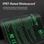 Tapetes térmicos com Controle de temperatura 3 uni