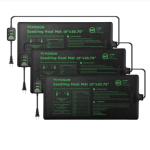 Tapetes térmicos com Controle de temperatura 3 unidades Vivosun