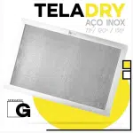 Tela Dry Aço Inox Grande 156 micras