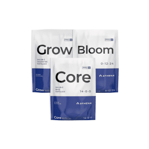 Kit Fertilizante Athena Grow Bloom Core 900g