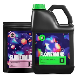 Kit Fertilizante Flowermind Nutrição G 5 Litros Mais 625g