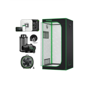 Kit cultivo 6-8 plantas 80x80 Vivosun 100W Chip LM301 Samsung