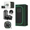 Kit cultivo 6-8 plantas 80×80 Vivosun 150W Chip LM301 Samsung