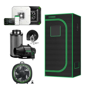Kit cultivo 6 plantas Vivosun 100W Chip LM301 Samsung