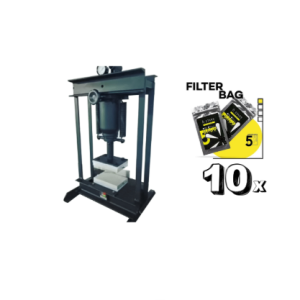 Prensa Rosin 10 Toneladas Com Controle Digital de Temperatura bag 160Micras