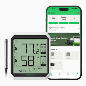 Termohigrômetro Digital Vivosun THB1S 4 Em 1