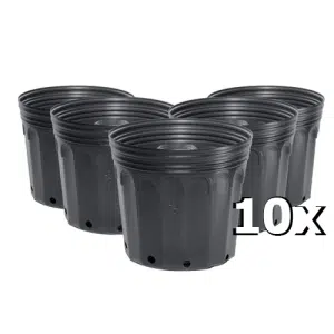 Vaso para Mudas 11 Litros 10 Unidades