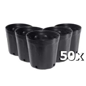 Vaso para Mudas 5 Litros Nutriplan 50 Unidades