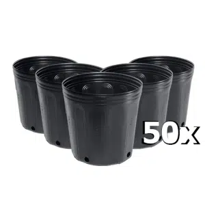 Vaso para Mudas 5 Litros Nutriplan 50 Unidades