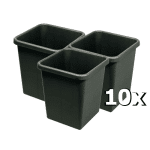 Vasos autopot 15L Black - 10 unidades