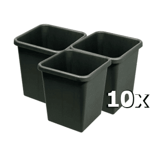 Vasos autopot 15L Black - 10 unidades